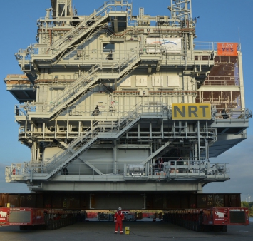 Norther Offshore High Voltage Station is setting sail to Belgium’s largest offshore wind farm